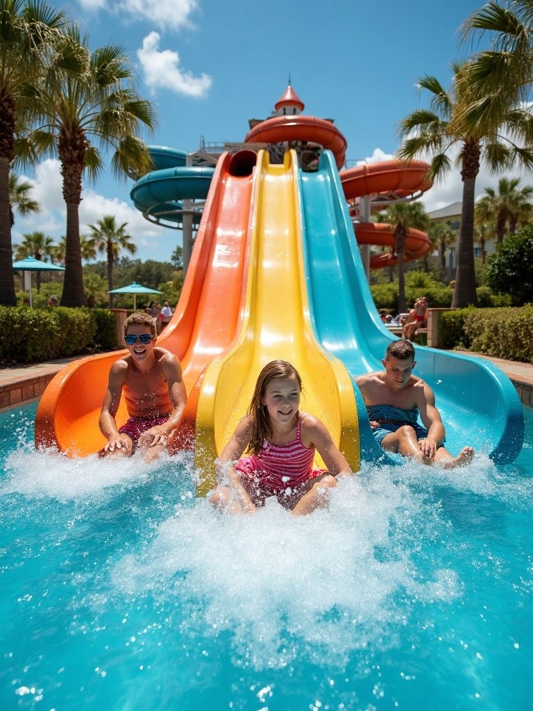 aquatic playground with thrilling experiences
