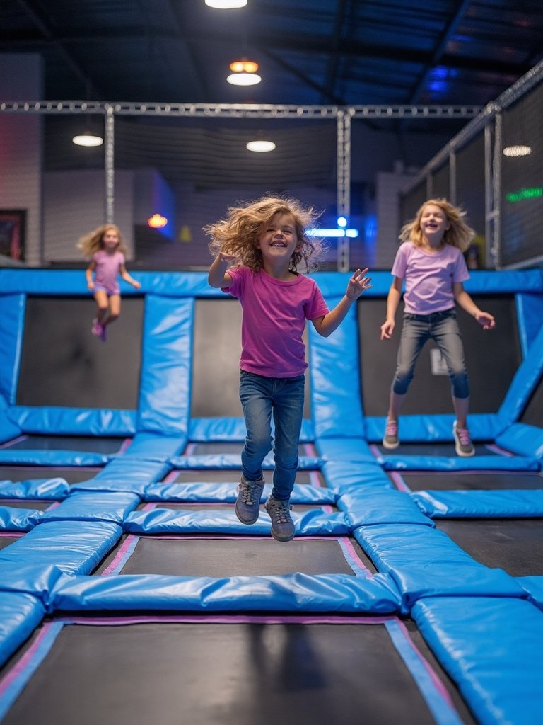 boundless indoor trampoline park entertainment