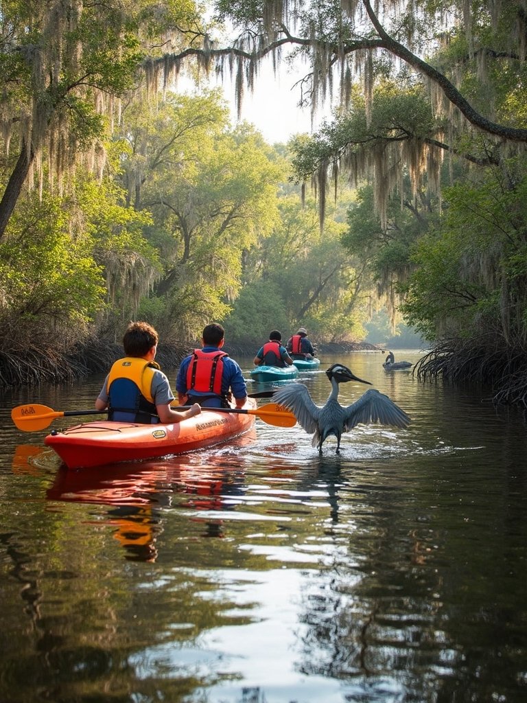 eco friendly kayaking in gtm reserve
