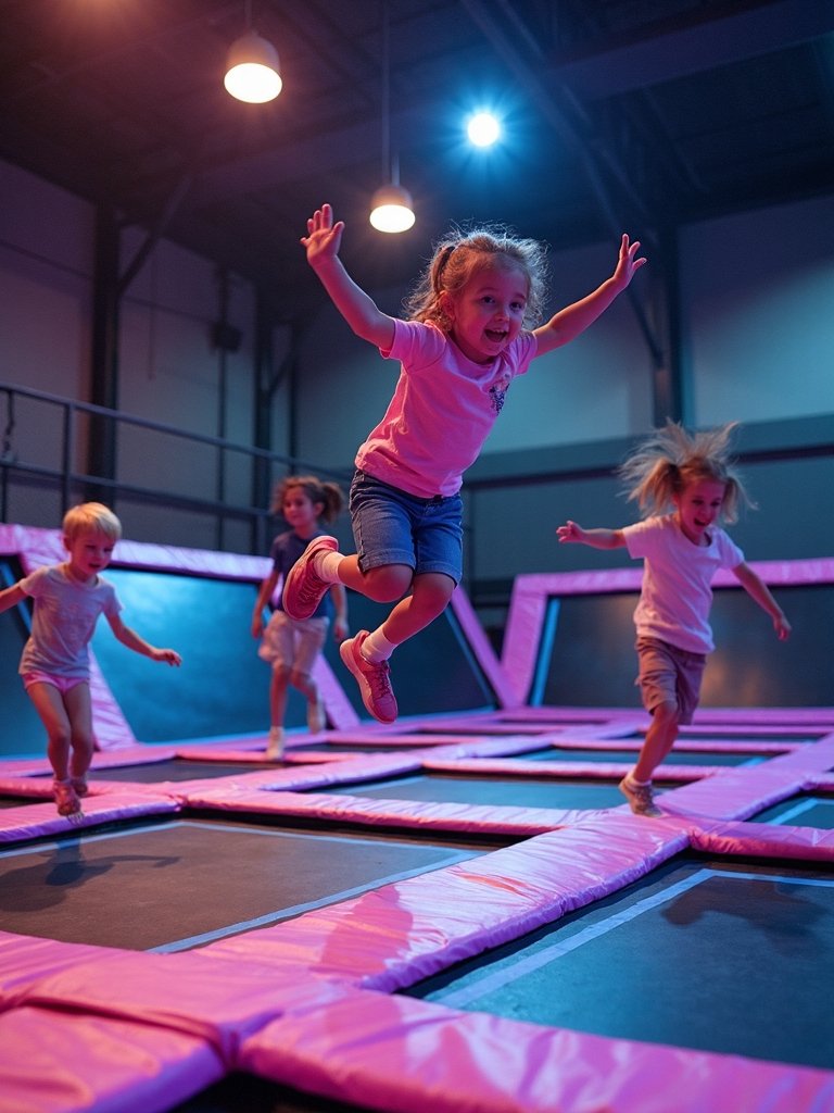 exhilarating indoor trampoline entertainment for all