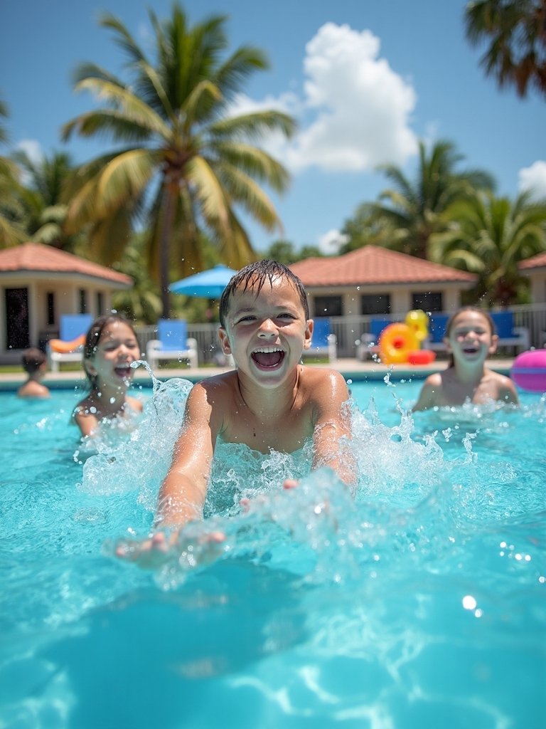 family friendly community pool events