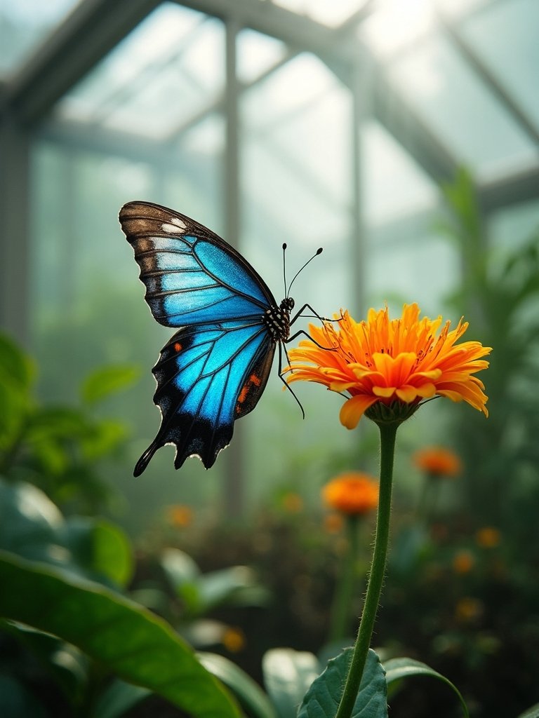 immersive butterfly observation and conservation