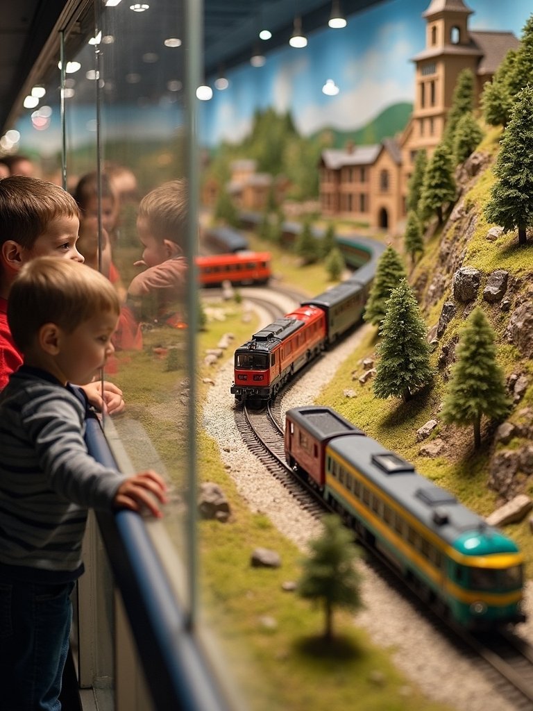 interactive model railroad experience