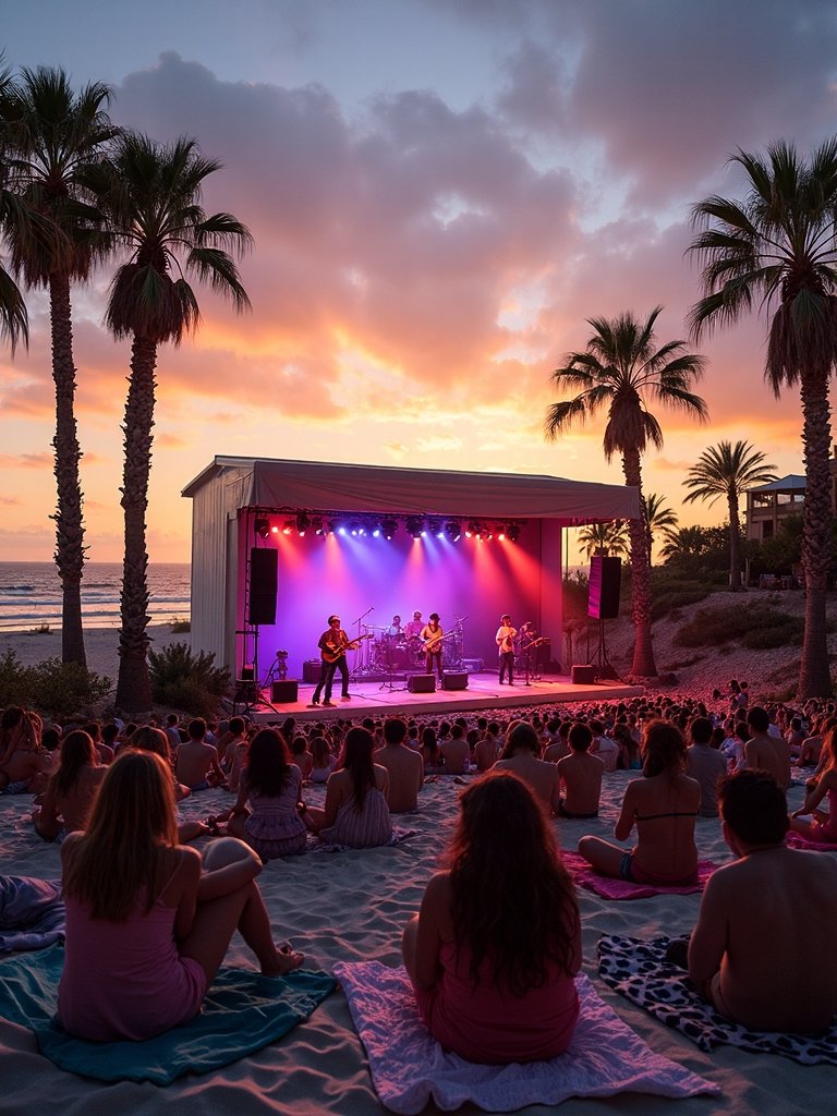 outdoor oceanfront entertainment venue