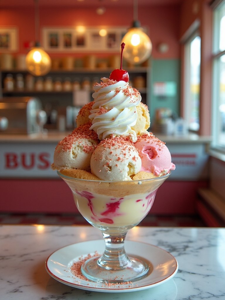 quintessential american ice cream experience