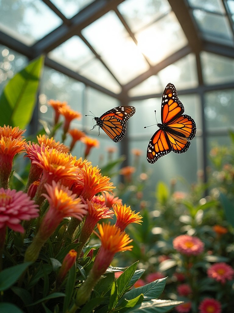 tranquil butterfly haven for exploration