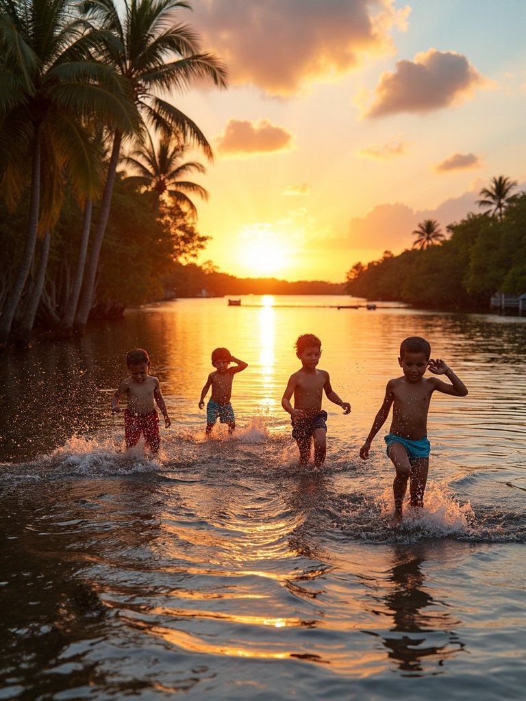 waterfront family fun nature exploration