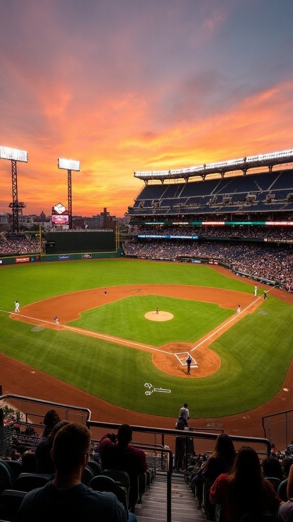 all american family friendly baseball experience