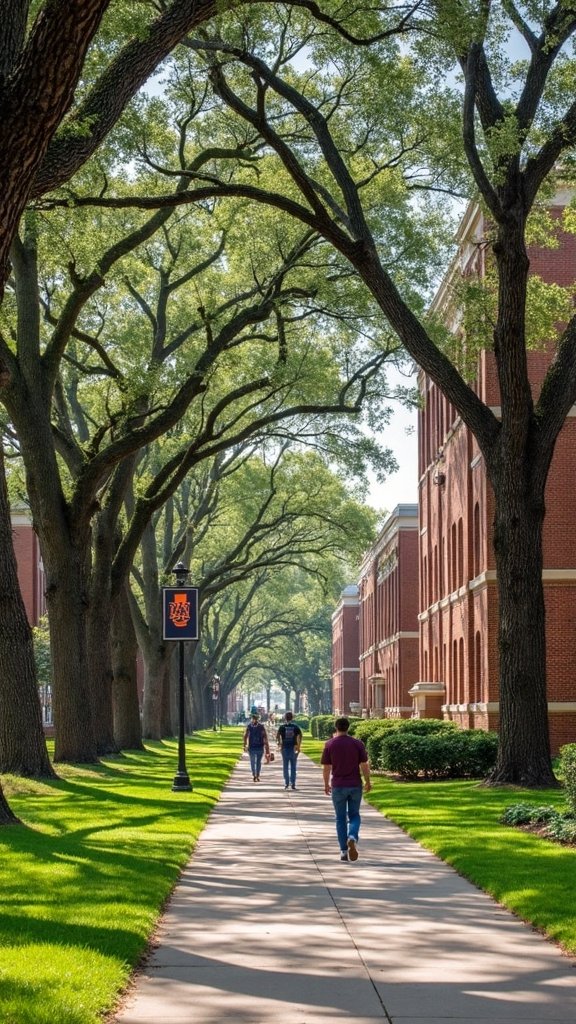 authentic college experience on campus tour