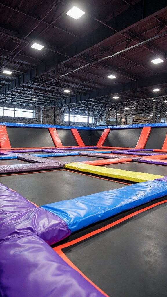 bounce jump trampoline party