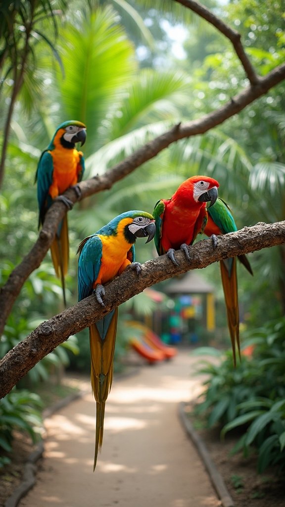 compact zoo with primates galore