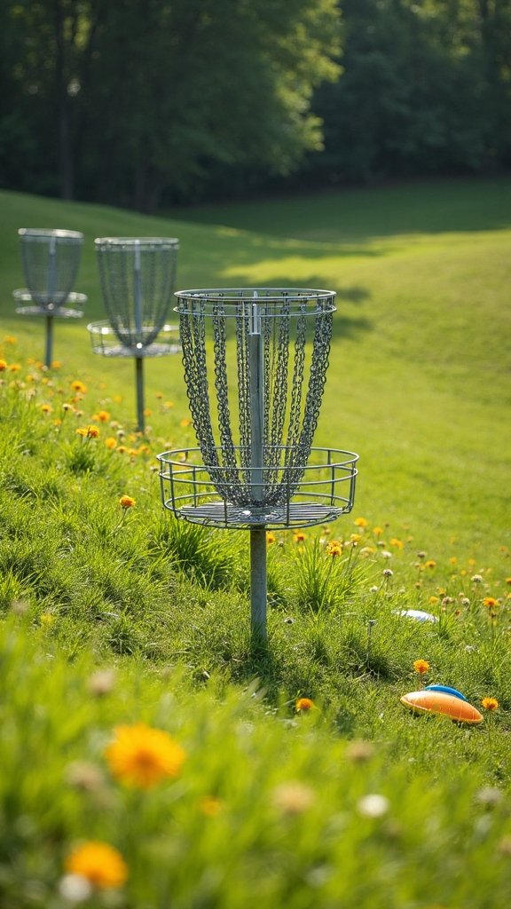 disc golf outdoor family adventure