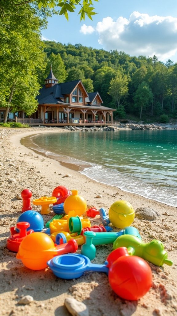 family beach nature adventure