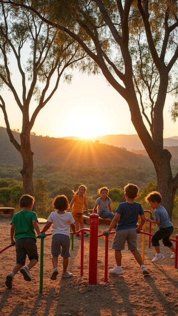 family friendly active recreation