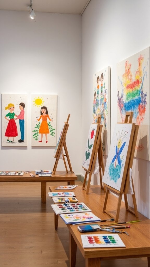 family friendly art exploration