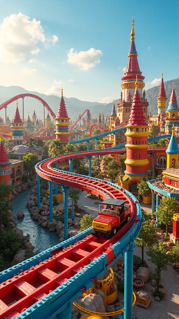 family lego themed adventure park