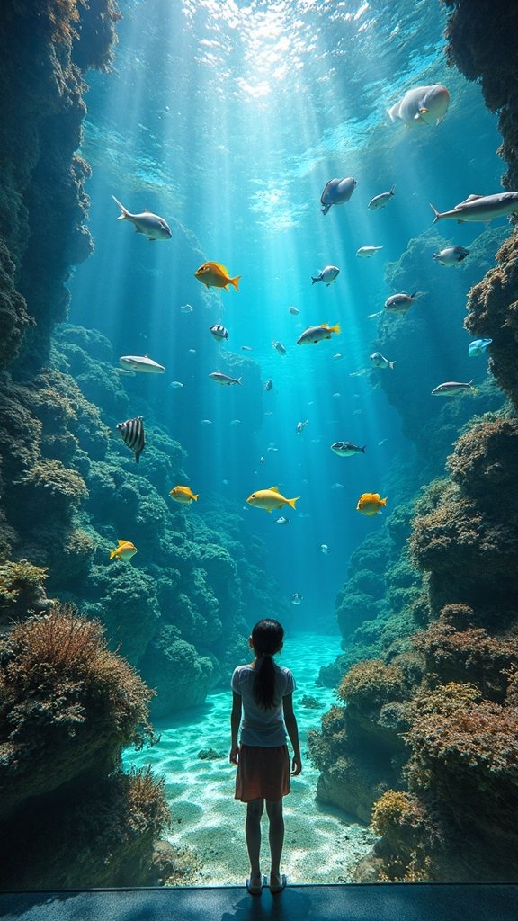hands on interactive aquarium discovery experience