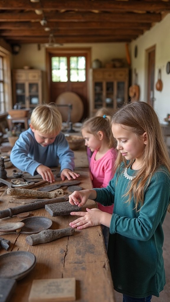hands on interactive museum learning experience