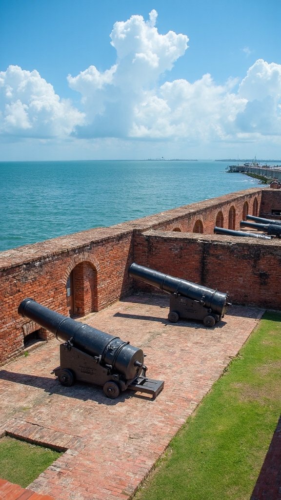 historical coastal defense monument