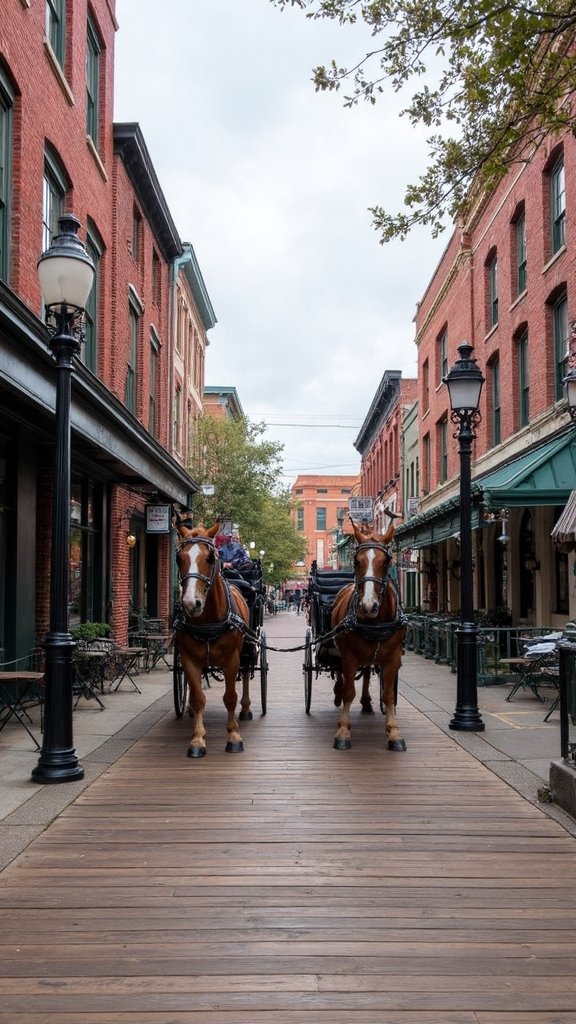immersive historical district exploration