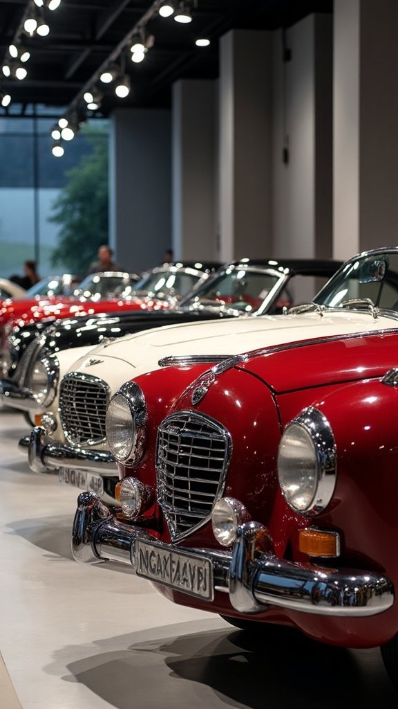 interactive automotive history showcased
