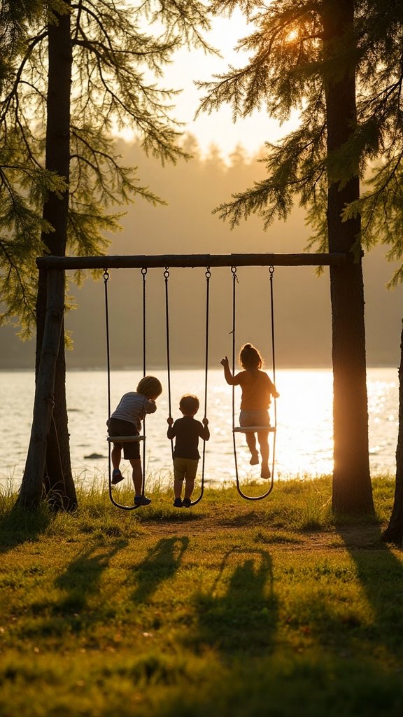 outdoor adventure family fun waterside