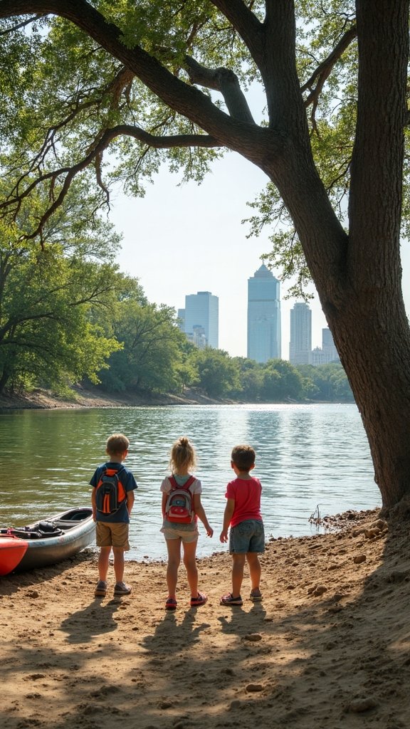 outdoor adventures green spaces peaceful trails