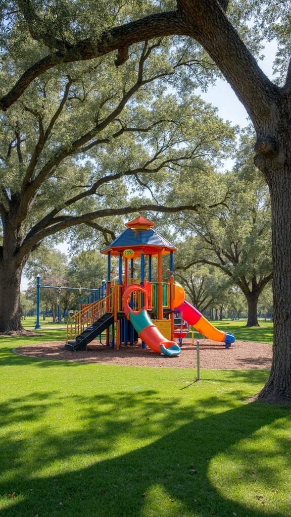 outdoor classroom disguised as play