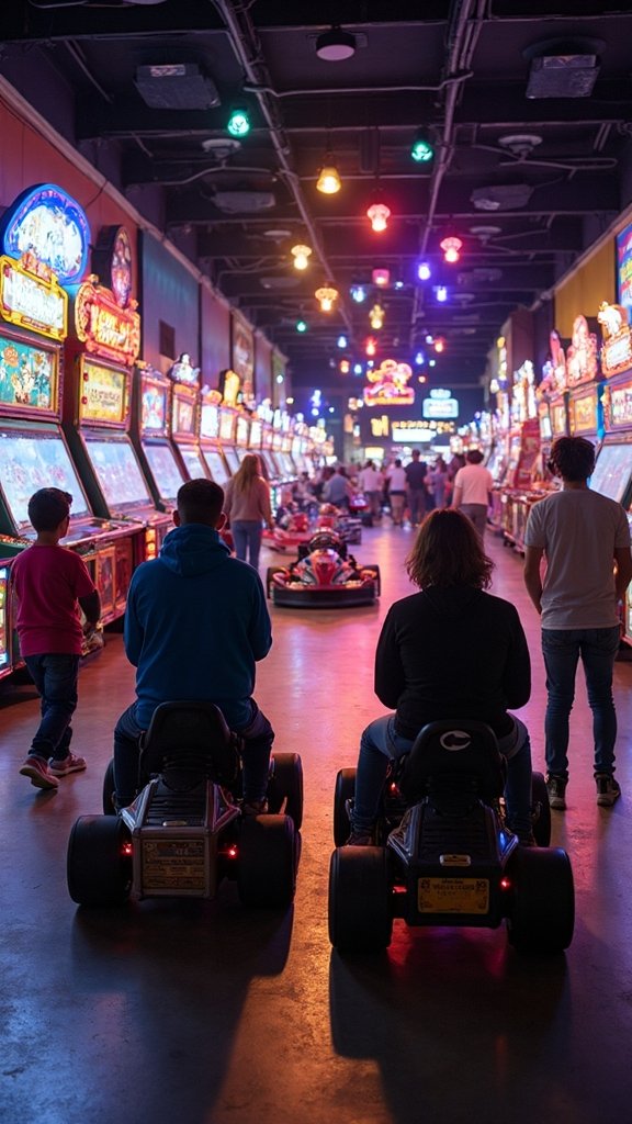 pirate themed family entertainment arcade