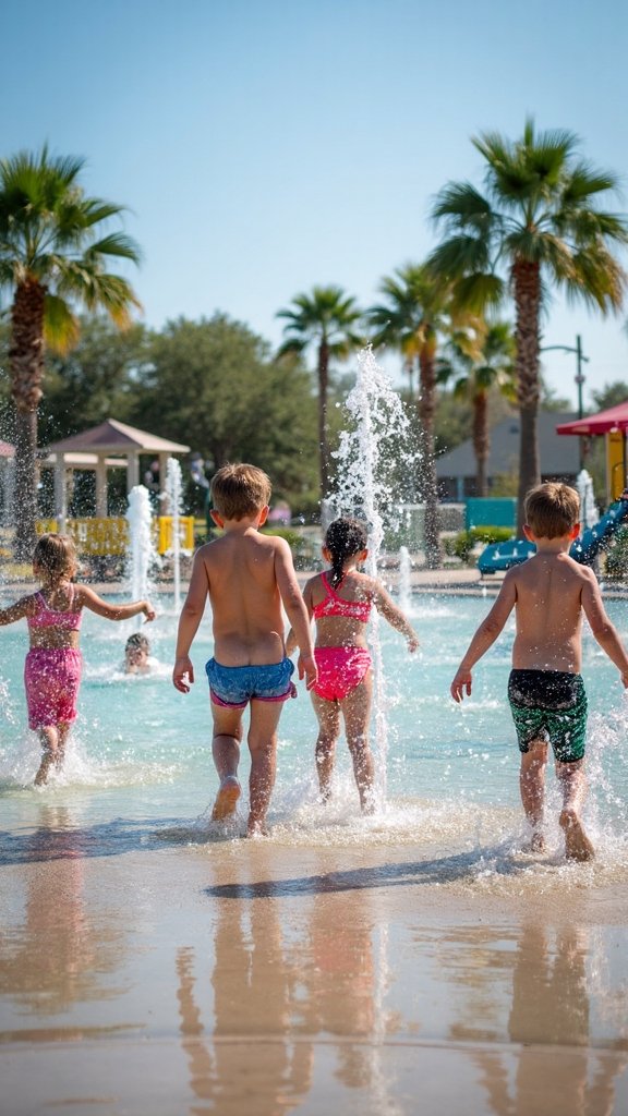 refreshing water play at dean porter