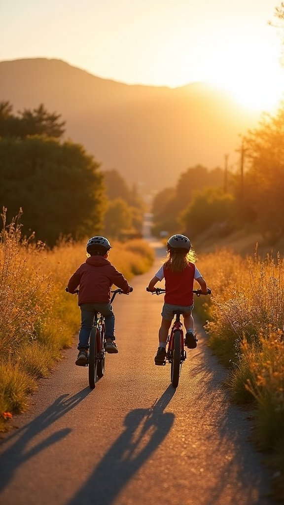 scenic paved trail family adventure