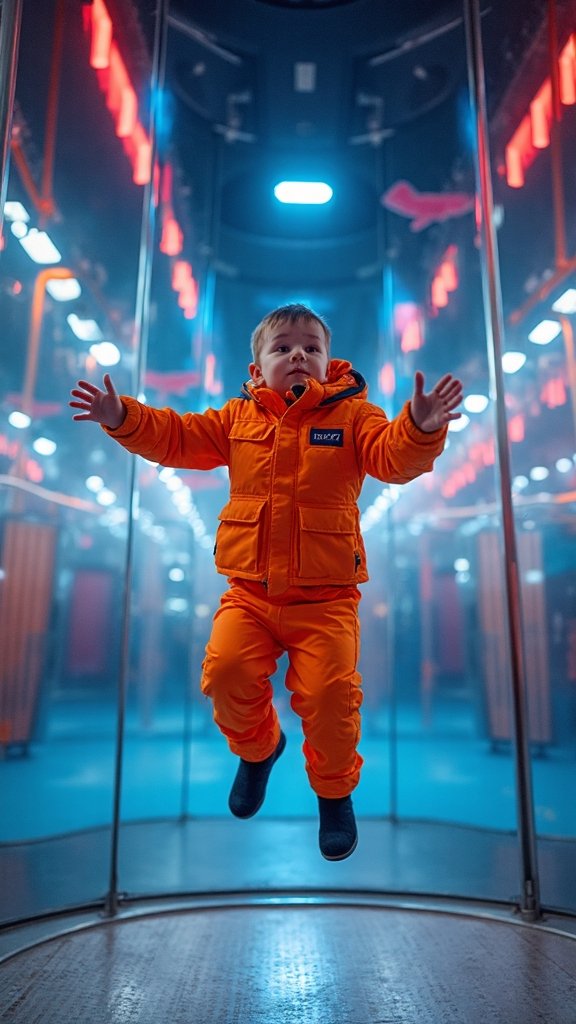 thrilling indoor skydiving adventure for families