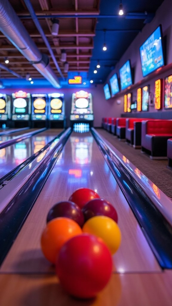 upscale family friendly bowling entertainment hub