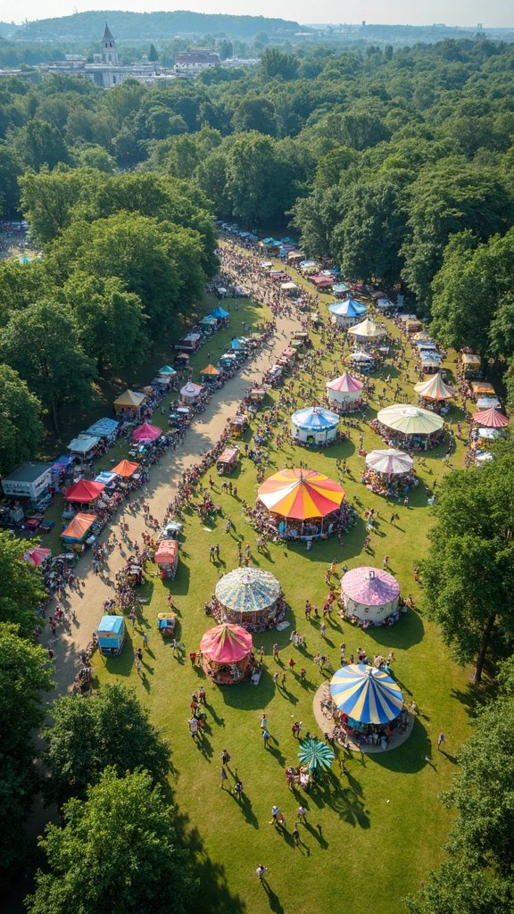 vibrant community centric seasonal celebrations